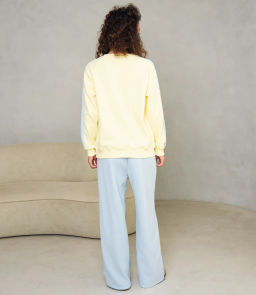 Спортивный костюм #КТ333 (4), жёлтый, голубой - Dommod фото 3