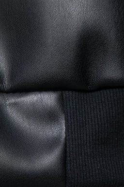 Бомбер на молнии (черный) Б8662 - Lt collection фото 3