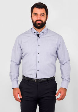 Сорочка мужская длинный рукав BERTHIER BGT015409/Fit-Rb(0-1)