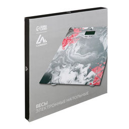 Весы напольные Luazon LVE-021, электронные, до 180 кг, от батареек АААх2