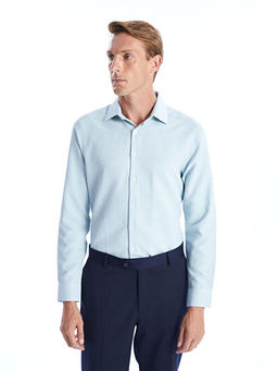 Slim Fit Uzun Kollu Arm?rl? Erkek G?mlek