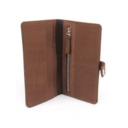 Портмоне мужское Croco-ПР-1055 натуральная кожа 2 отд, 7 карм, корица нубук (15) 265375  фото 3