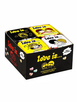 Цена за 2 шт. Освежающие конфеты Love is, в форме сердца, со вкусом морской соли и лимона, 20 г