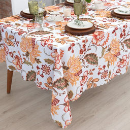 Скатерть «Доляна. Летние цветы», 145×220 см, 100% п/э
