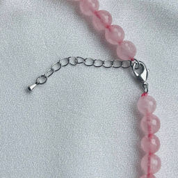 Бусы из Розового кварца огранка 50 см +