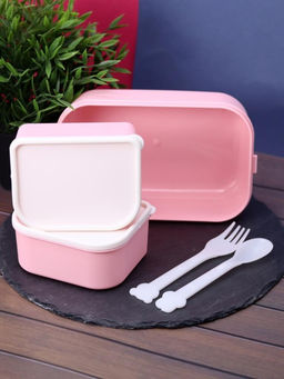 Ланчбокс I love Peach, pink