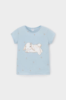 КР 302748/голубой,любимые ромашки к563 фуфайка