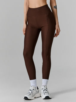 Леггинсы спортивные женские коричневые - Mark formelle фото 2