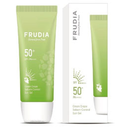 Солнцезащитный гель с зеленым виноградом Себум контроль SPF50+ PA++++ Frudia, Корея, 50 мл