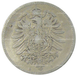 1 марка 1874 года B Германия