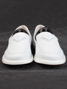 03-HY3-2D WHITE Полуботинки женские (натуральная кожа)