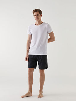 Slim Fit Erkek Pijama Alt ?ort