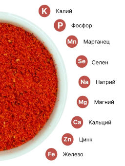 Паприка копченая 200г (сушеная молотая) - Sneko Gold фото 3