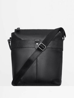 Мужская кожаная сумка Richet 1609LN 831 Черный