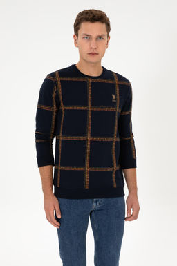 Erkek Lacivert Sweatshirt