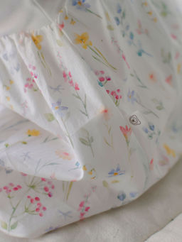 Платье-боди с крылышками Акварельные цветы 0+ - Bungly фото 7