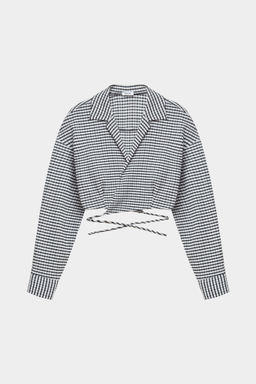 Рубашка укороченная из жатого хлопка - Mollis фото 5