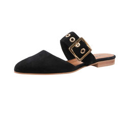 Шлепки, черные