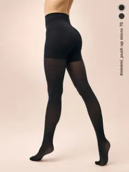 Колготки Minimi PUSH UP MICRO 3D 70/140 (микрофибра) (60/1) - nero  фото 5