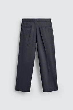 PLEATED SUIT TROUSERS - Zara фото 8