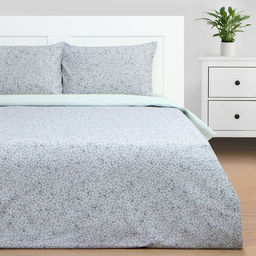 Постельное бельё Этель 1,5 сп Small flowers, 143х215 см, 150х214 см, 50х70 см 2 шт, поплин  фото 8
