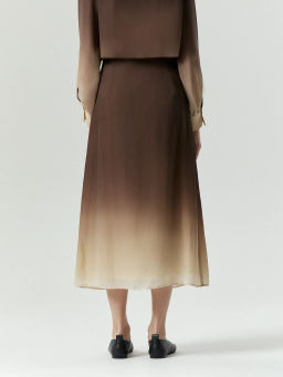 Emka / Юбка миди с градиентом фото 4