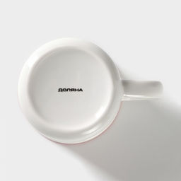 Кружка фарфоровая Доляна «14 февраля. Сердца», 370 мл, цвет белый