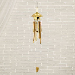 Музыка ветра «Домик», бамбук