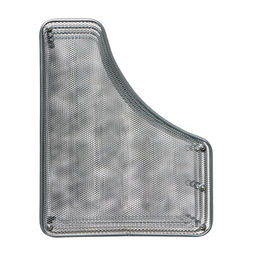 Лоток для бумаг вертикальный, металлическая сетка, 3 отделения, серый