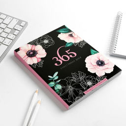 Ежедневник-Смэшбук с раскраской антистресс А5, 80 л 365 счастливых дней!