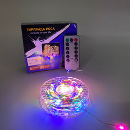 Гирлянда Роса 50 м на катушке медный провод 500 LED - Ип лебедев о.ю фото 3