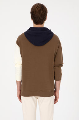 Erkek Comfort Fit Kap_lonlu Haki Sweatshirt - U.s. polo assn фото 5