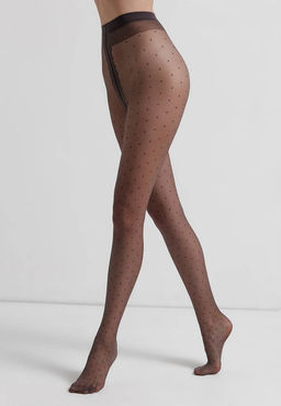 Колготки фантазийные CONTE DOTS Колготки в горошек grafit - Conte elegant фото 3