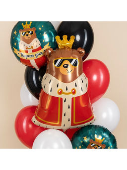 Воздушный шар фольгированный 31" «Король дня»