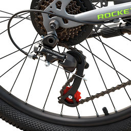 Велосипед 24" Rocket MP-400, цвет серый/зеленый, размер 13"