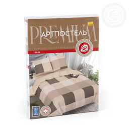 Постельное бельё Вилен (бязь премиум) 2 сп. с Евро/Пододеяльник: 1 шт. - 215*175; Простыня: 1 шт. - 215*240; Наволочка: 2 шт. - 70*70; Премиум - Артпостель фото 5