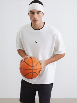 Bisiklet Yaka K?sa Kollu Erkek Sweatshirt