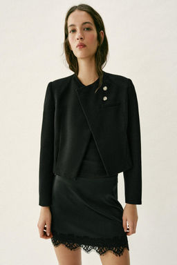 SKORT WITH LACE HEM - Zara фото 24