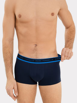 Трусы мужские боксеры ( 3шт.) в синем цвете неви-3 411215-3 - Mark formelle фото 2