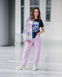 Футболка с шёлковой вставкой FSK108 - Sahar art lab фото 6