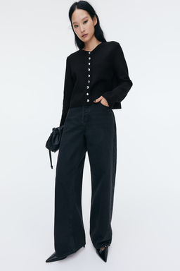 Dense-knit cardigan - H&m фото 2