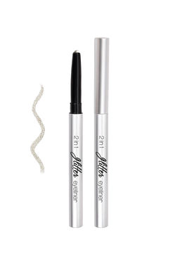 LavelleCollection Тени-карандаш Glitter eyeliner 2in1 тон 01 sparkling white