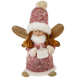 Игрушка набивная "Ангел", L12 W12 H25 см, 2в.