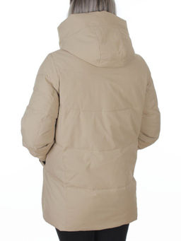 YR-6612 BEIGE Куртка зимняя женская (150 гр. холлофайбер)