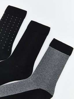 Desenli Erkek Soket ?orap 3l?