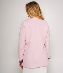 Пиджак #КТ8151 (1), пудровый - Dommod фото 3