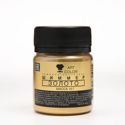 Кандурин Art Color Золото, пищевой краситель для внешнего декорирования кондитерских изделий, 10 г