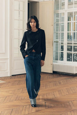 ZW COLLECTION RELAXED HIGH-WAIST JEANS