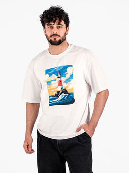 Футболка Top.981M крем