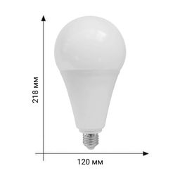 LED-A120-45W/4000K/E27/FR/NR Лампа светодиодная. Форма A, матовая. Серия Norma. Белый свет (4000K). Картон. ТМ Volpe  фото 5